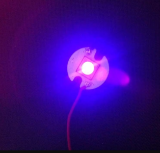 Nichia fluorescence, black light flaw detection LED flashlight special lamp bead UV LED