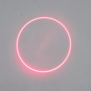 28° degree new lens large circle red   green blue laser module circle diameter at 1 meter is about 0.5 meters