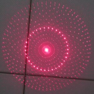 Special spot laser head, nebula pattern, red light laser module, indoor laser effect light