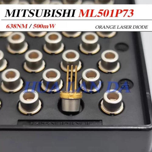 Mitsubishi 638nm 500mW ML501P73 Laser Diode With Cap With Fiber ...