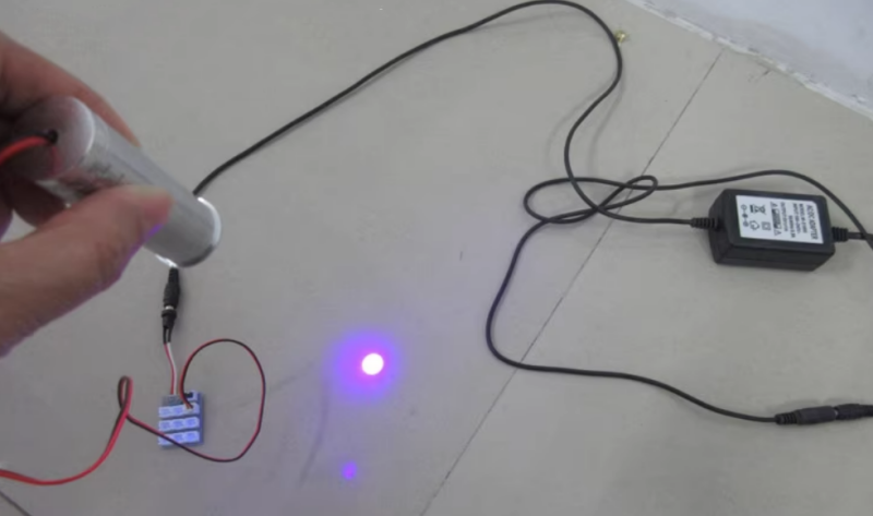 405nm 280mW violet coarse beam laser module stage light