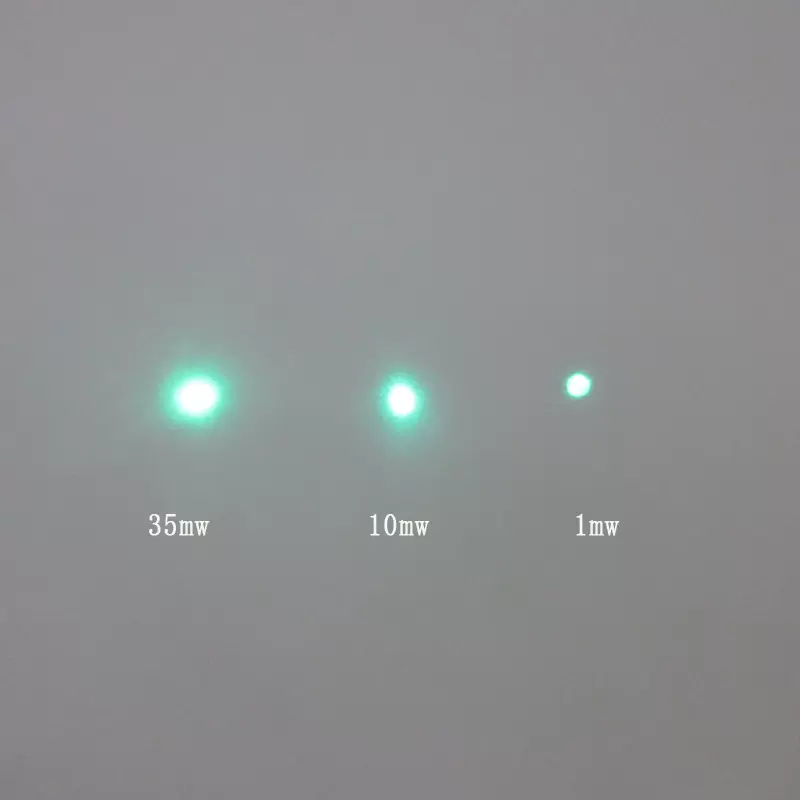 505nm1mW 10mW 35mW spot tunable green dot laser module laser external adjustment scientific research experiment