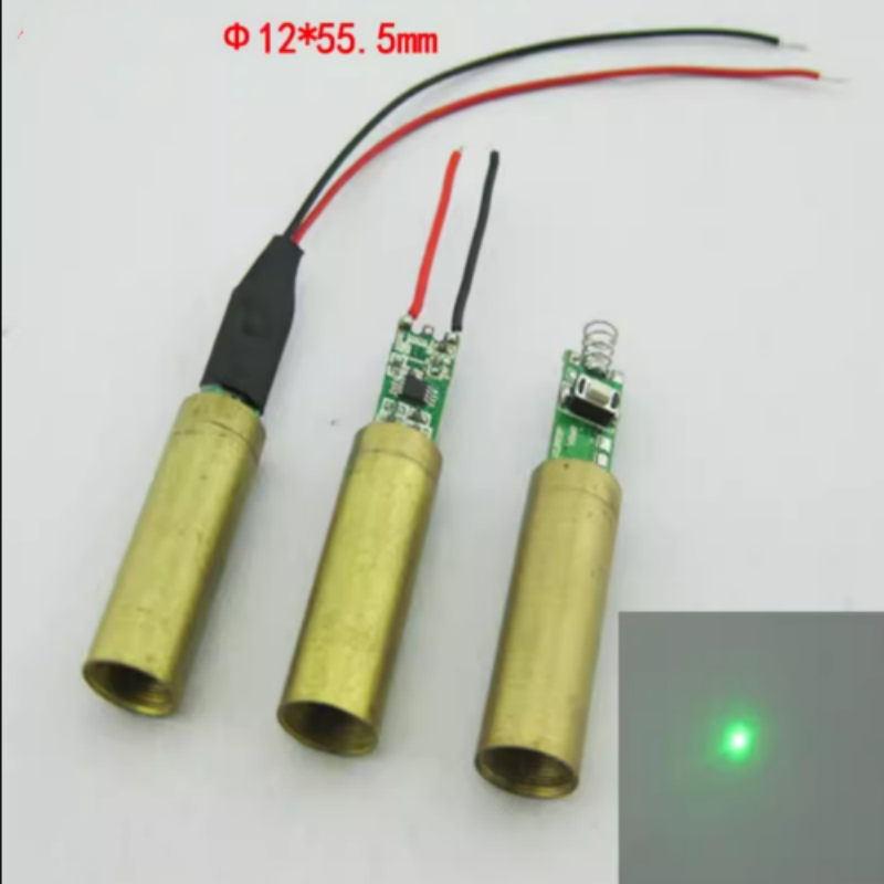 532nm 50mw 100mW Green Laser Module Dot Laser Indicator Positioning Light