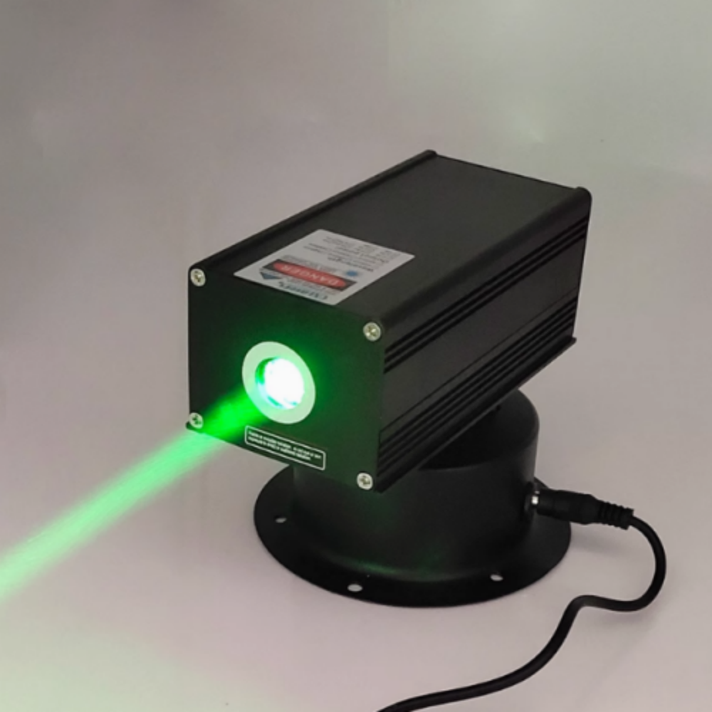 Wide Thick Beam 532nm 200mW Green Laser Module Rotatable