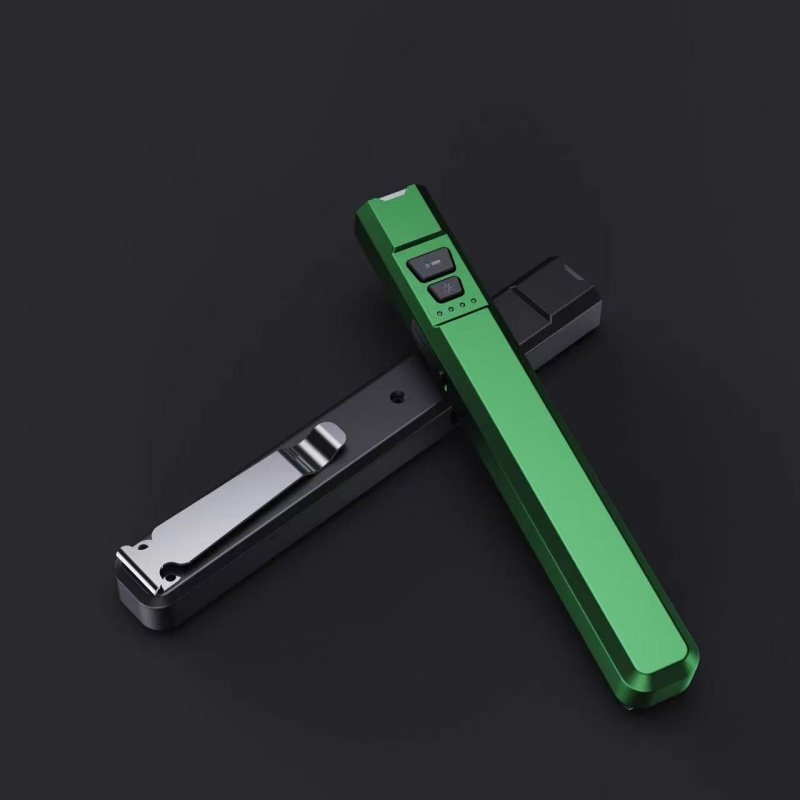 520nm 5mW green laser 1000 lumen laser flashlight with adjustable brightness