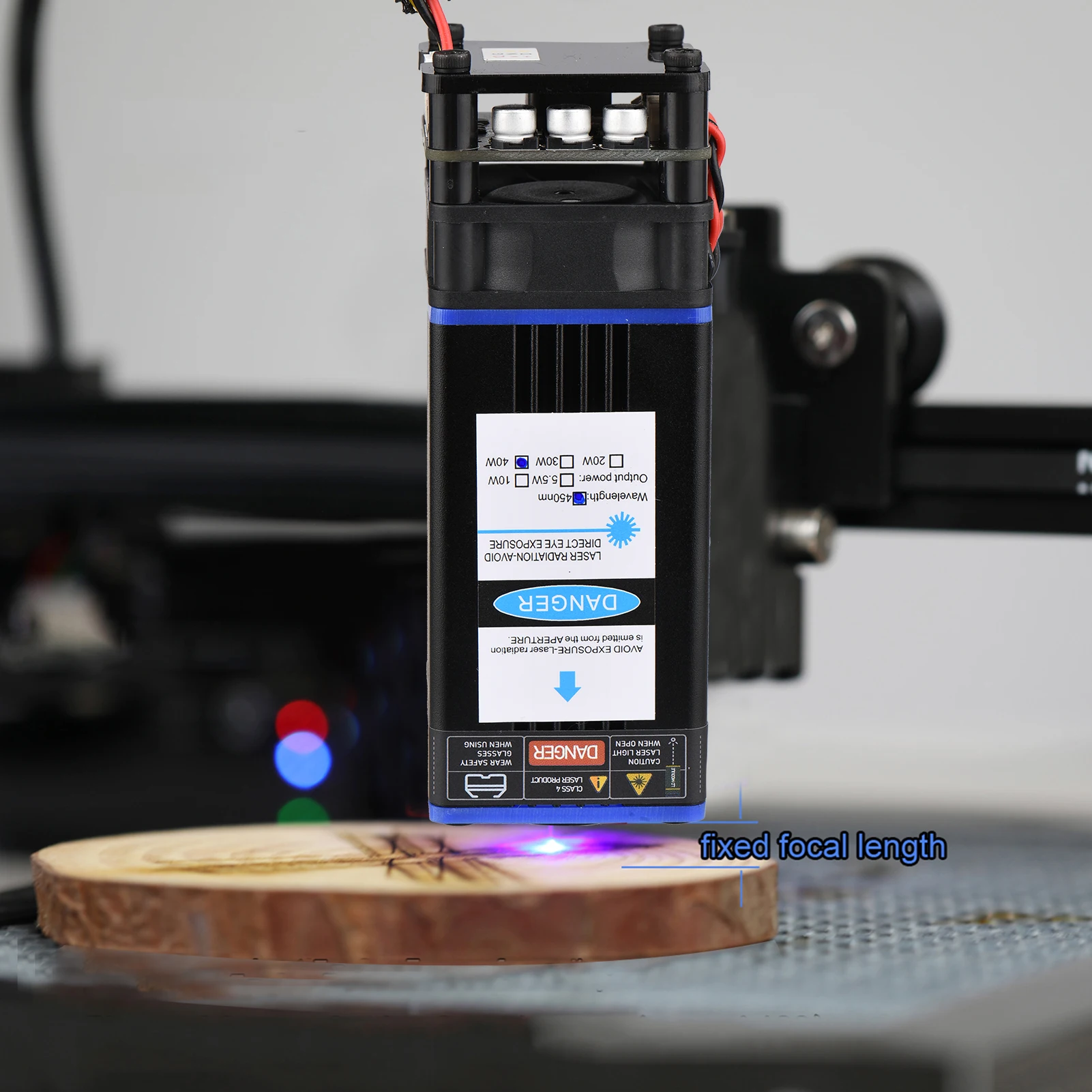 5500mW/10W/20W/30W Laser Module Laser Head 450nm Blue Lase for 3D Printer CNC Mill Engraving Machine Wood Marking Cutting Tools