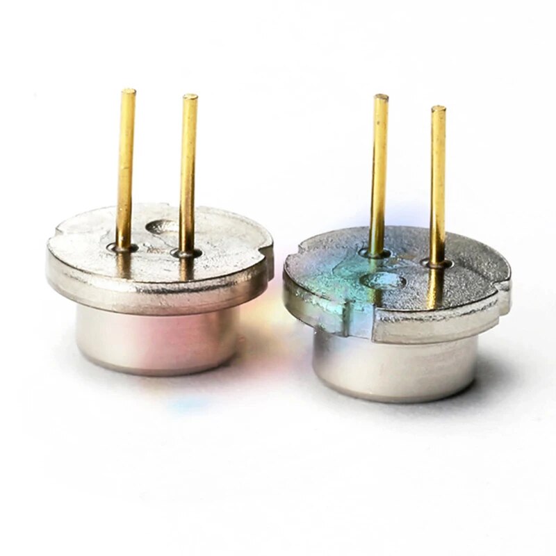 Nichia NUBM08 flat cap 450nm 5W Laser diode single tube LD move collimator lens with flat window package