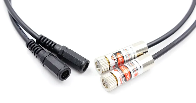 650nm 100mw Red Line Laser 50mW 405nm 450nm Cross Laser 520nm 5V Industrial Dot Laser Module Marking Positioning Laser