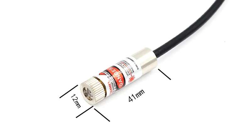 650nm 100mw Red Line Laser 50mW 405nm 450nm Cross Laser 520nm 5V Industrial Dot Laser Module Marking Positioning Laser