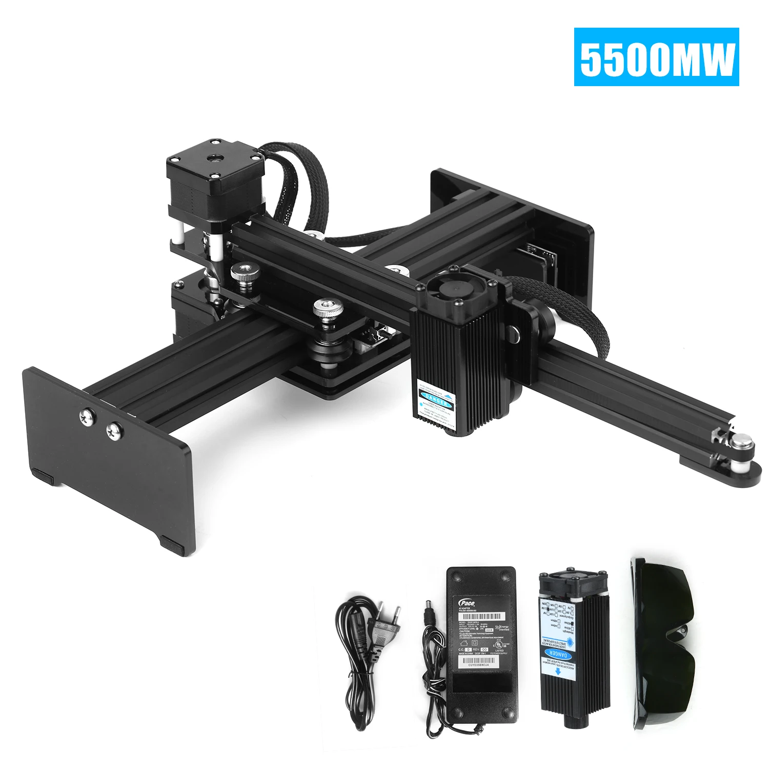 Laser Engraving Machine USB Mini Desktop Laser Engraver Printer Portable Carver DIY Laser Logo Mark Printer Area 170*200mm