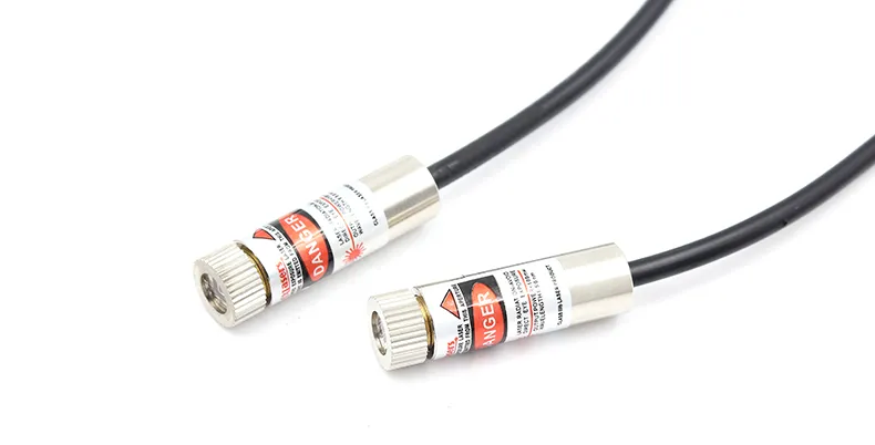 650nm 100mw Red Line Laser 50mW 405nm 450nm Cross Laser 520nm 5V Industrial Dot Laser Module Marking Positioning Laser