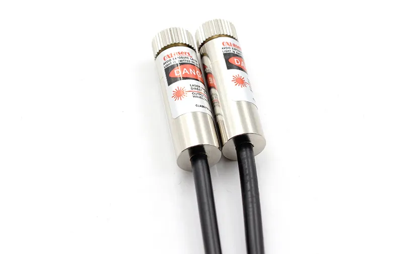 650nm 100mw Red Line Laser 50mW 405nm 450nm Cross Laser 520nm 5V Industrial Dot Laser Module Marking Positioning Laser